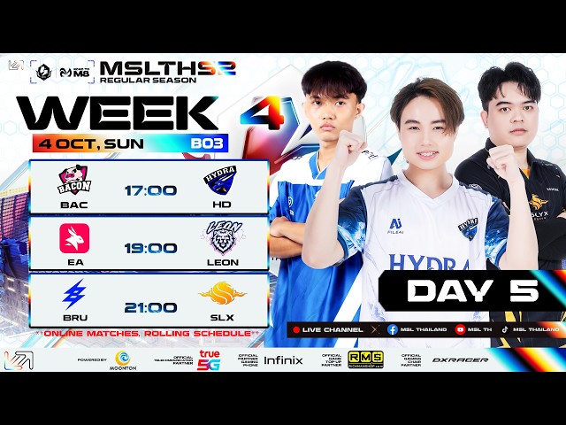 [EN] 🔴MSL TH S2 W4 D3 | MAKE IT COUNT. 👊