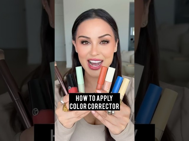 How To Apply Color Corrector l Christen Dominique