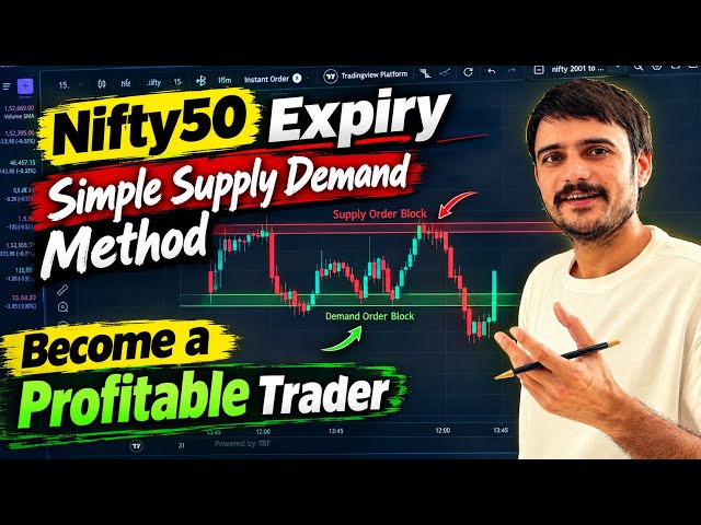 Simple Supply Demand Method Se Trade kaise Kre ? | Become a profitable Trader  Trade With Vikas