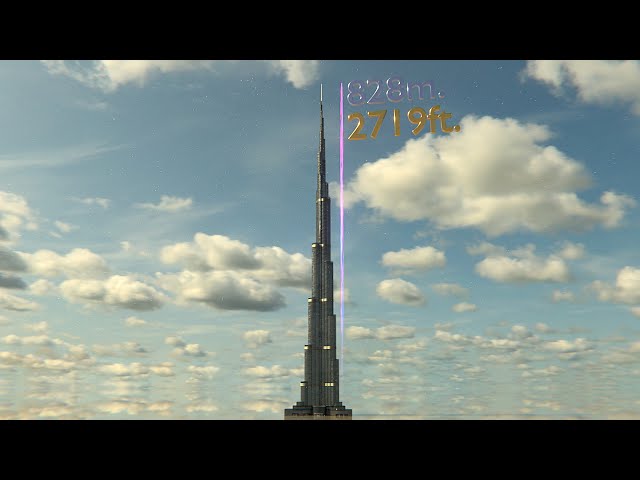 The True Scale of the Burj Khalifa (Visualized in New York City)