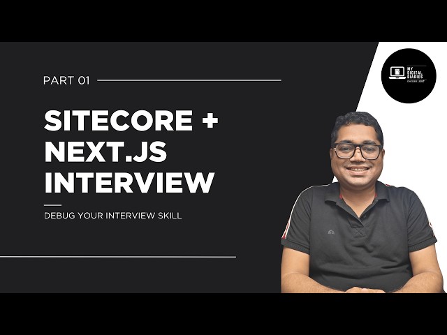 Sitecore + Next.js Frontend Interview Questions & Answers | XM Cloud Rendering Explained