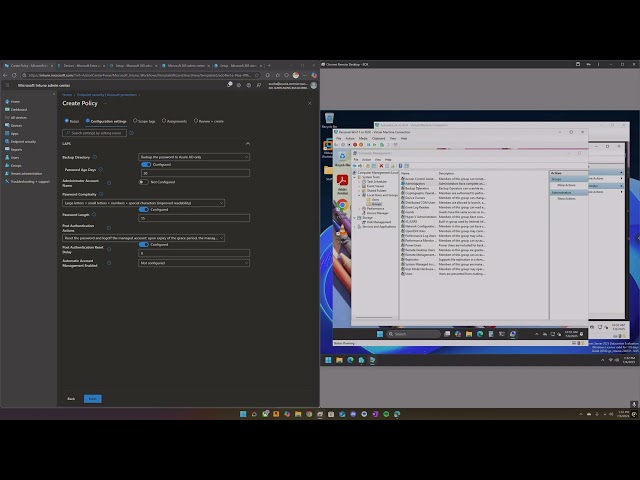 Microsoft Intune - Local Administrator Password Solution (LAPS)