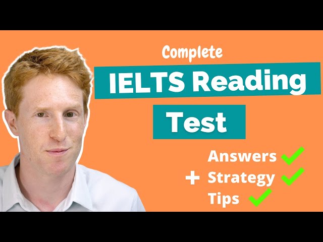 IELTS Reading Test | Full Test with Answers