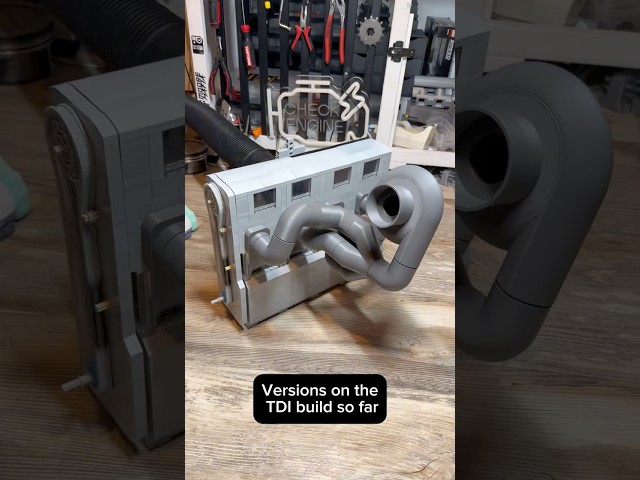 Progress on a Lego turbo 1.9 TDI