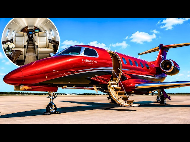 Inside the $11 Million Embraer Phenom 300E: The World's Best-Selling Private Jet