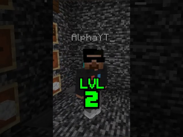 Day 2 - Escaping a Minecraft Academy ⛓️ #shorts