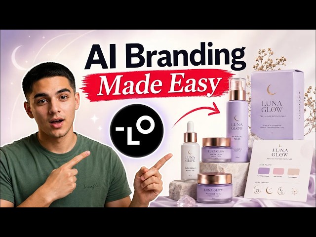 I Built an Entire Brand Identity in 6 Minutes using AI (Lovart AI)