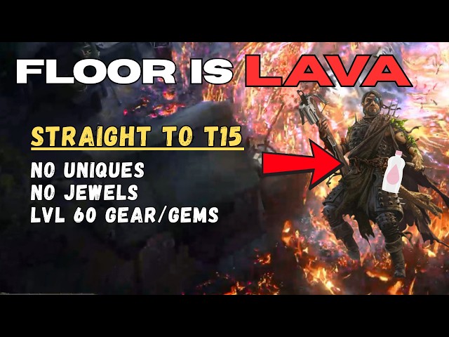 [0.5.5] The MOST BUSTED league starter - Lvl 60 T15 maps - Flameblast Oil Grenade Gemling - PoE 2
