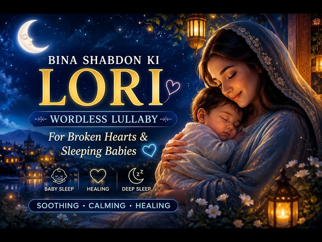 🌙 Bina Shabdon Ki Lori | Wordless Humming Lullaby for Deep Sleep, Babies & Broken Hearts 😴💙