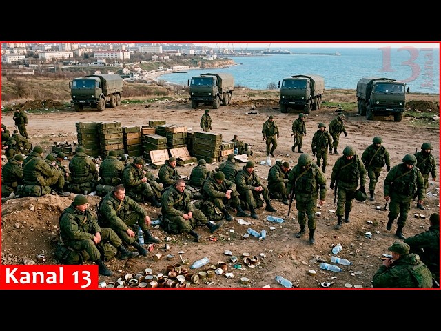 The Russian front in Crimea is collapsing; Putin's soldiers are left hungry and underequipped