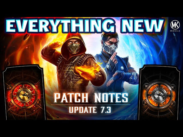 Update 7.3 Patch Notes Review in MK Mobile! Any Surprises?