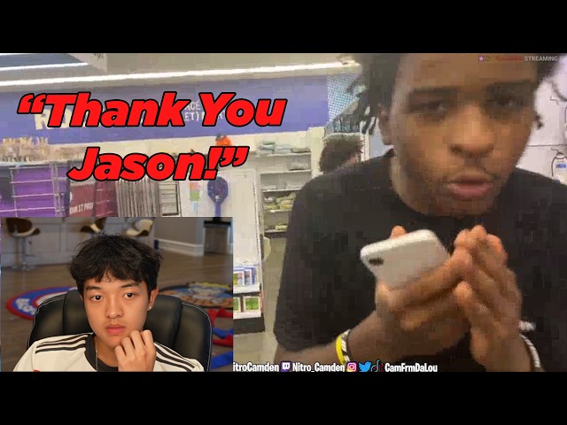 Jason Raids Nitro Camden To Show His Support!