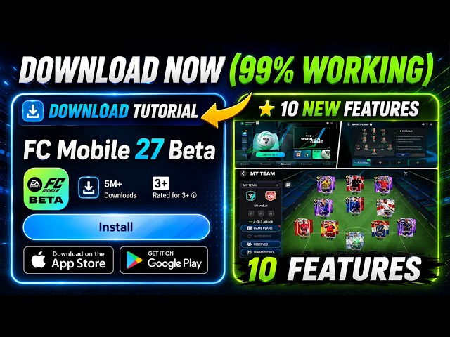 How To Download FC Beta 27 Mobile - Android & iOS Tutorial | Mr. Believer