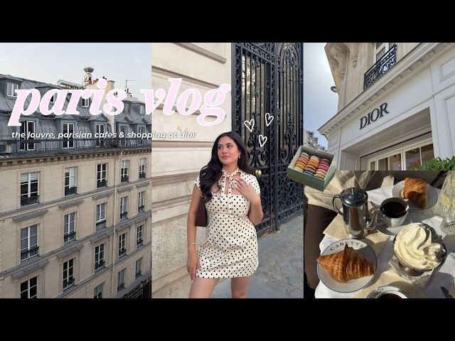 48 hours in paris 🇫🇷 | the louvre, cafes & shopping