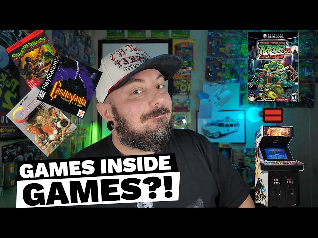 Games With Hidden Retro Games Inside Them