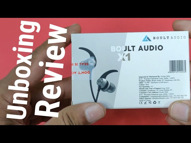 Boult Audio BassBuds X1 Unboxing & Review - Desi Earphones