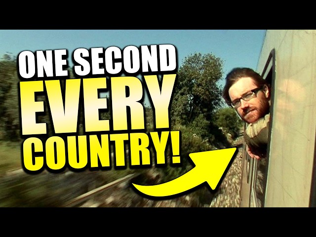 One Second Every Country! | Graham Hughes Is The First Person To Visit EVERY COUNTRY WITHOUT FLYING!