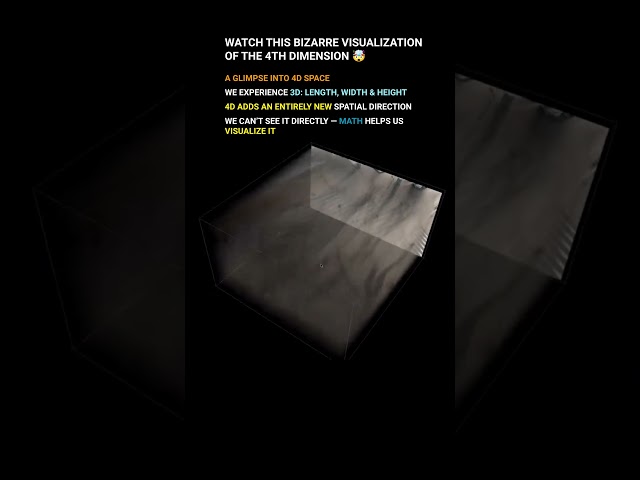 Craziest 4th Dimension Visualization... Explaining 4D Space 🤯