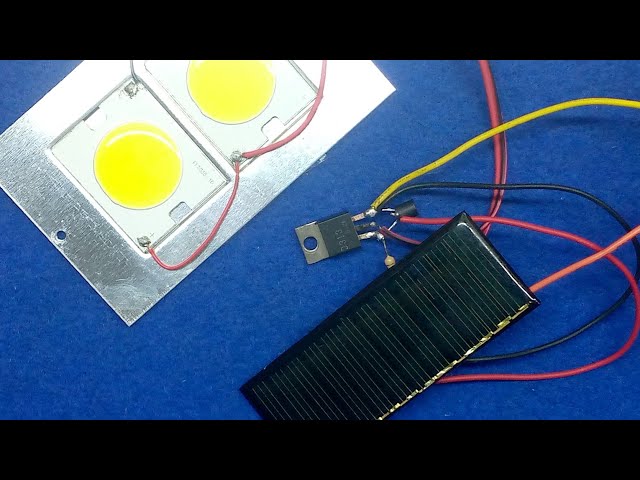 Automatic Solar LED Night Light | Turns ON in the Dark, OFF in Daylight