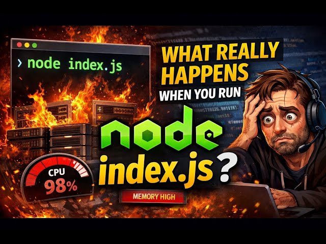 What Actually Happens When You Run node index.js?