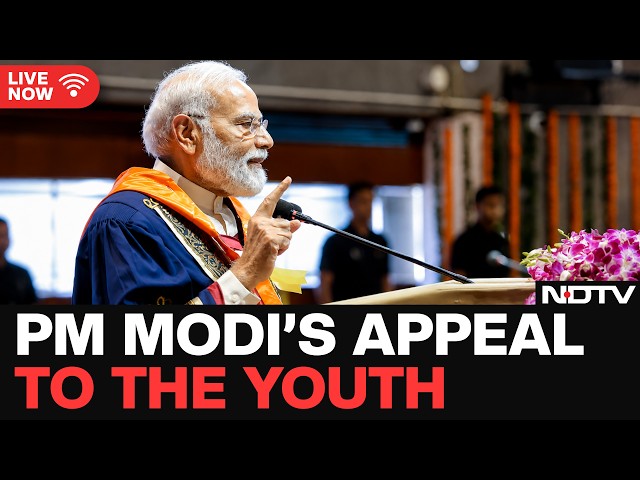 PM MODI LIVE | PM Modi IIT Delhi Speech | PM Urges IIT Delhi Grads To Lead India's Innovation Push