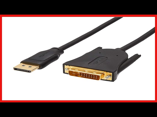 10-Pack DisplayPort to DVI Cables – Reliable HD Video Connection for Gaming & Workstations