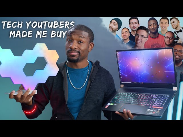 Tech YouTubers Made Me Buy!