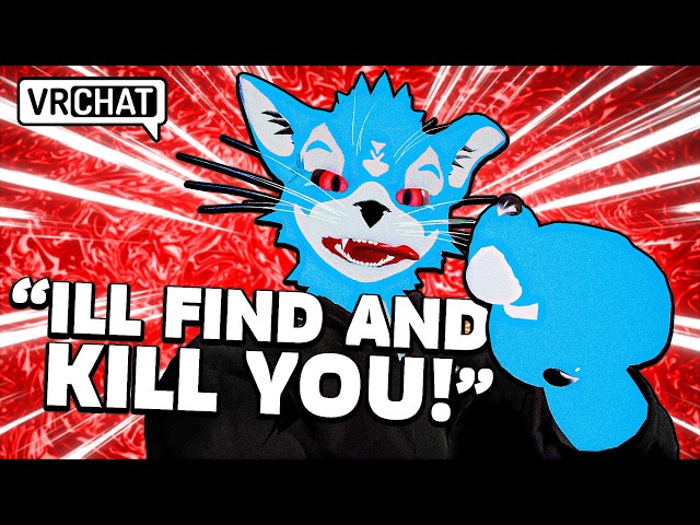 VR FURRY GANGSTER WANTS TO SWAT ME! (VR CHAT TROLLING)