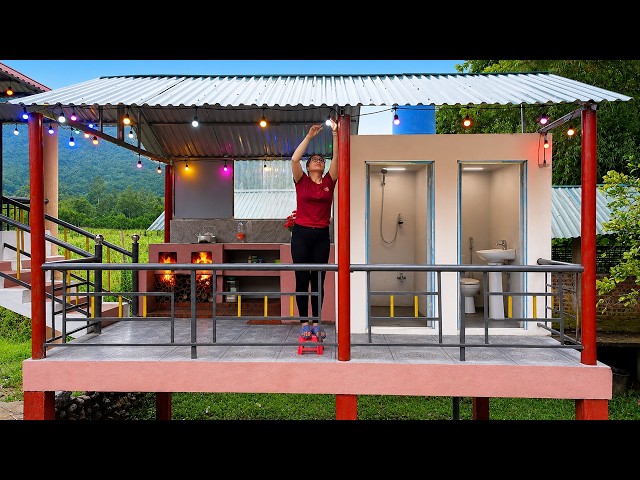 Single Girl Builds & Beautifies Her Dream Home | From Start to Finish