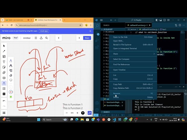 Callback Functions | Javascript | Web Development Series | Sayandeep Paul