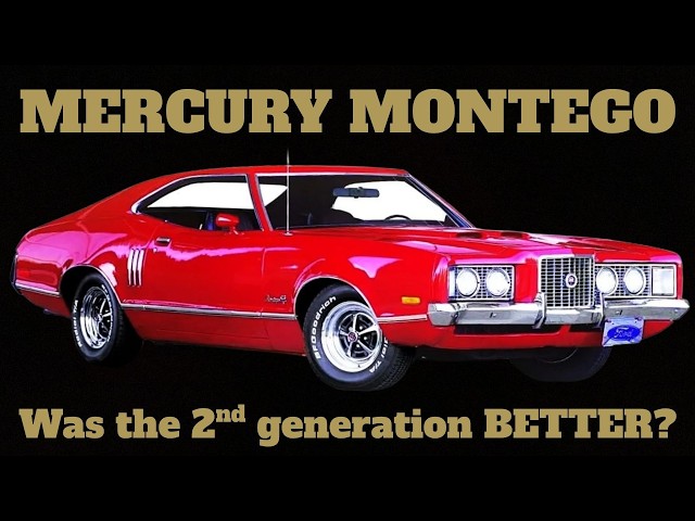 Mercury Montegos 2nd Gen  - The History, The Models, & Options