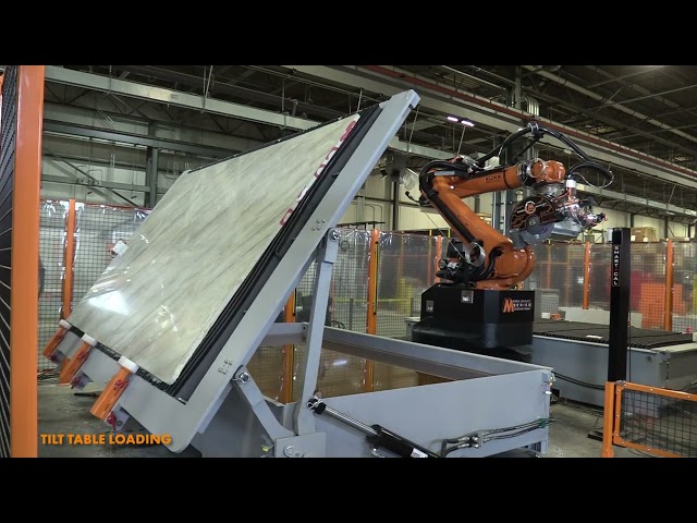 Tilt Table (Optional) : M-Series Robo SawJet / Baca Systems