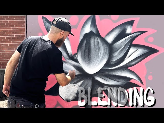 HOW TO BLEND SPRAY PAINT | Tutorial for Beginners & Advanced Street Art & Graffiti Techniques