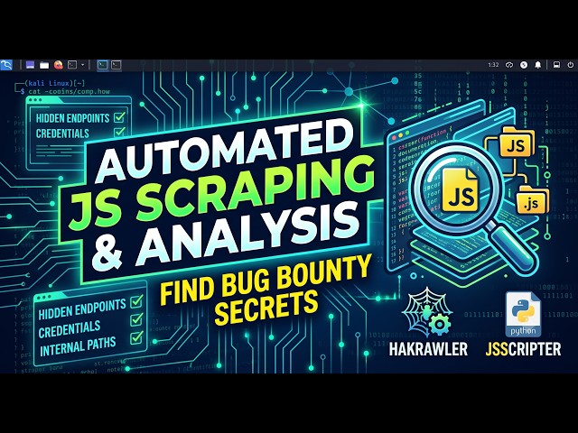 Automated JavaScript Scraping & Analysis for Bug Bounty using JSScripter