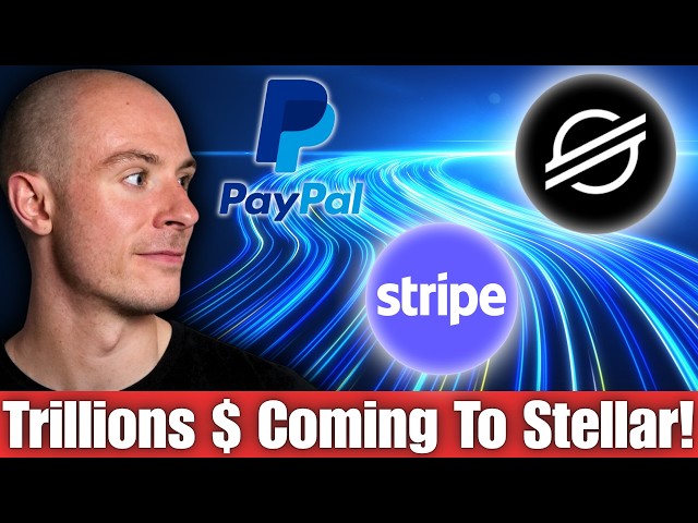 Trillions Of $$$ Coming To Stellar Lumens XLM Via PayPal And Stripe! 60% Plus Of Online Payments!!!!