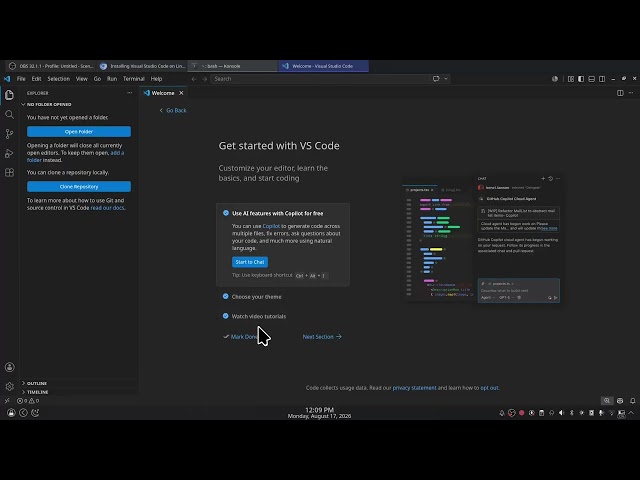 Install Visual Studio Code on Fedora The Easy Way