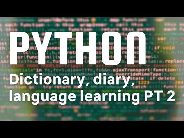 Python Projects | Storing and Modifying User Input Part 2