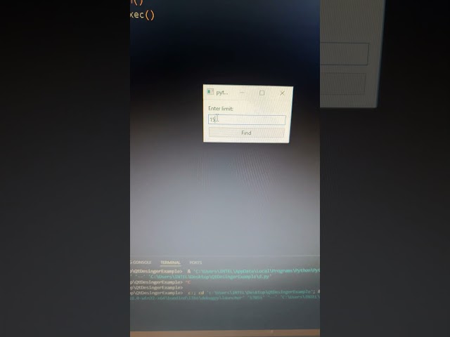 Python | PyQt6 'Euler project - Distinct powers' | CodeLearning