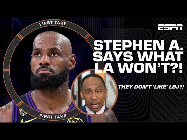 Stephen A. says Lakers WON’T ADMIT THIS about LeBron James... 😬 | First Take