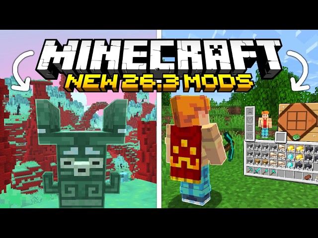 Top 10 Minecraft Mods for 26.3!