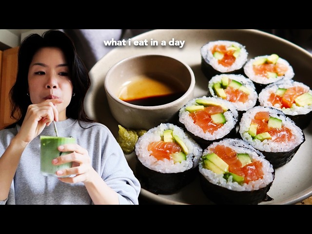 what i eat in a day (when i'm overwhelmed)