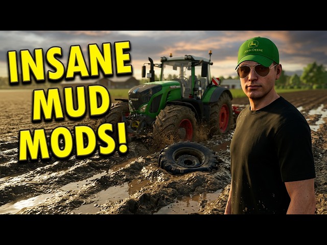 Five Realistic Mud Mods Farming Simulator 25!