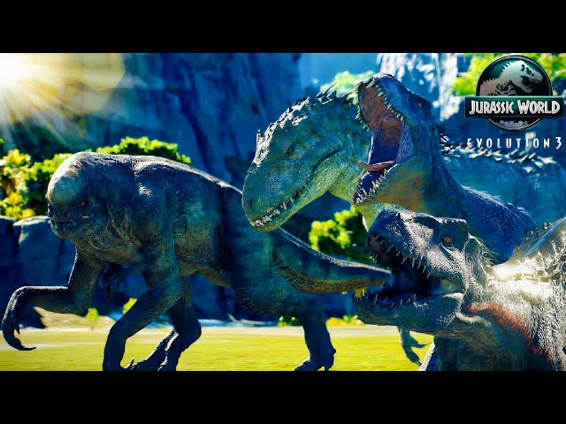 Île Saint Huberts – All Hybrids in the Valley | Jurassic World Evolution 3