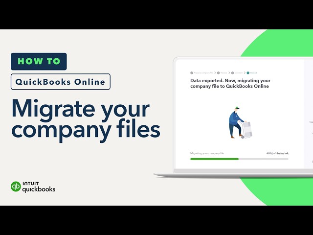 How to migrate your QuickBooks Desktop company file to QuickBooks Online