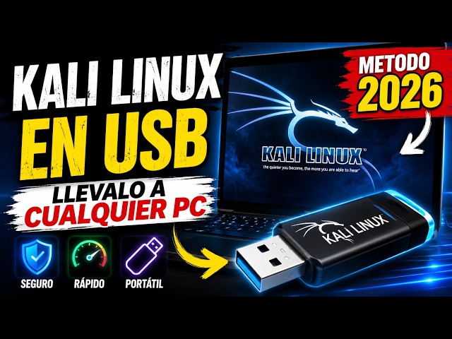 Carry Kali Linux on your USB drive and use it on any PC | Complete Guide