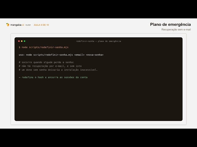 O que ter pronto antes de entregar sua IA a um cliente | mangaba.router 8/10