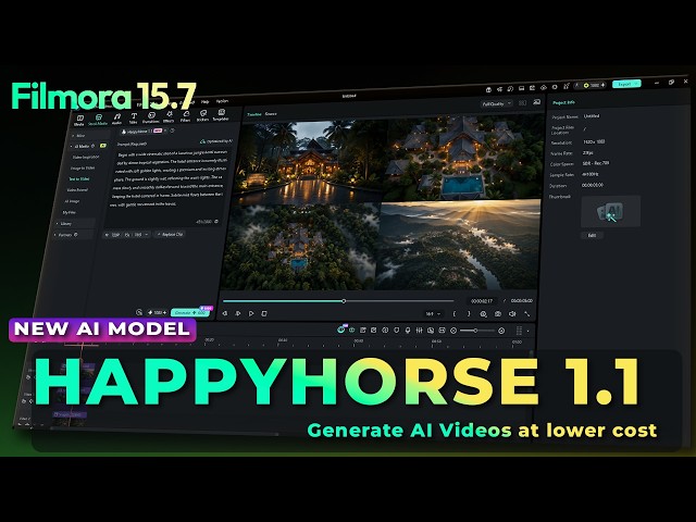 How to Create AI Videos in Filmora (Text to Video & Image to Video)