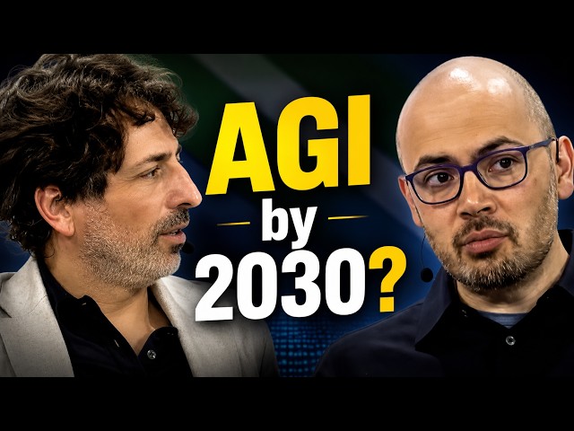 Demis Hassabis & Sergey Brin: Web's Future, AGI Timeline, AI For Job Interviews, Simulation Theory