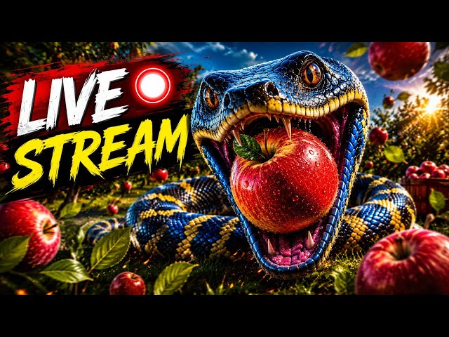 🔴 Google Snake Game Live Stream! 🐍