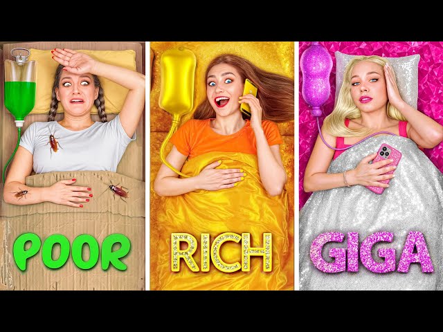 Pobre vs Rico vs Giga Rico En El Hospital Multi DO Girls
